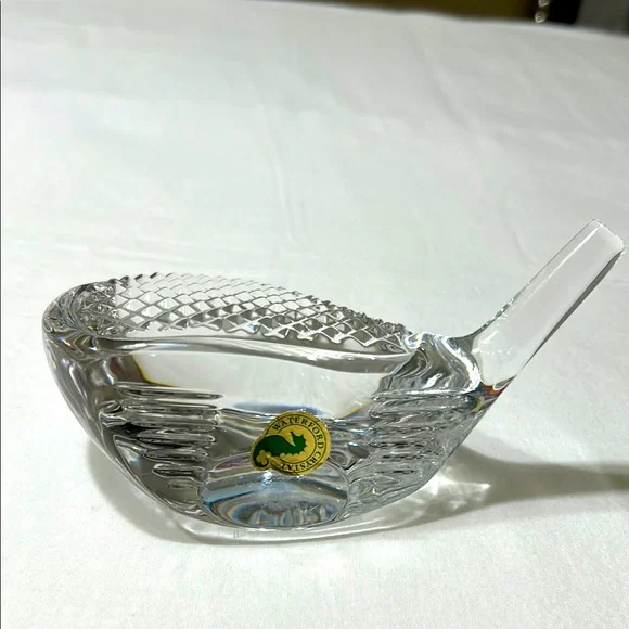 Waterford Crystal Golf Club Paperweight - Picture 1 of 7